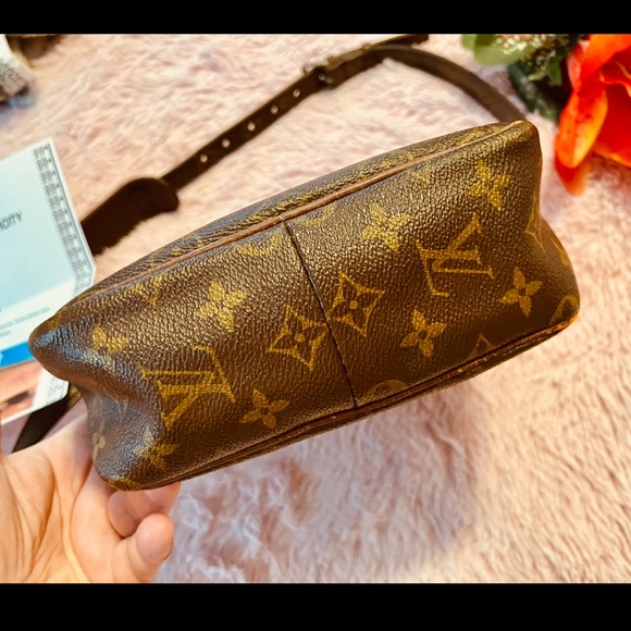 LOUIS VUITTON PETIT MARCEAU MONOGRAMMED CROSSBODY BAG / INCL COA / MRSP $1,423 - Picture 8 of 16